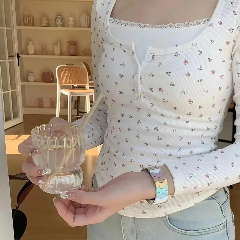 Pastel Rainbow Apple Watch Band Lulu Company