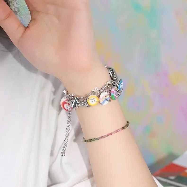 Colorful Button Charm Apple Watch Band Lulu Company
