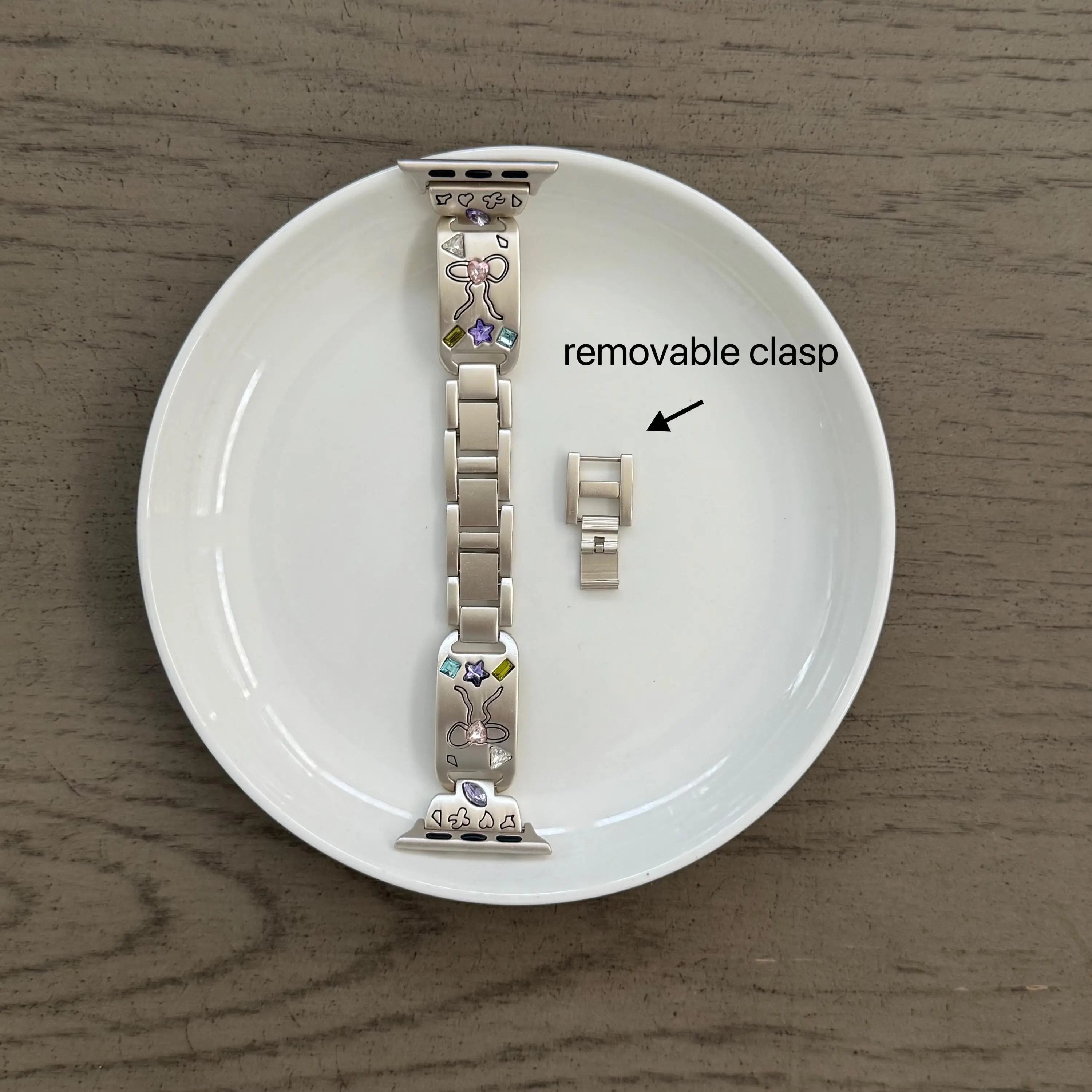 Ribbon Stainless Steel Apple Watch Band Lulu Company