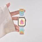 Pastel Rainbow Apple Watch Band