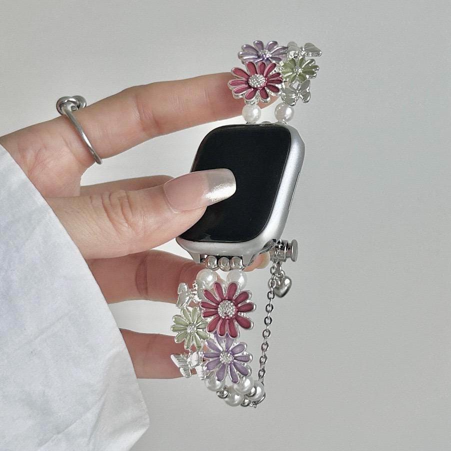 Flower Charm Apple Watch Band
