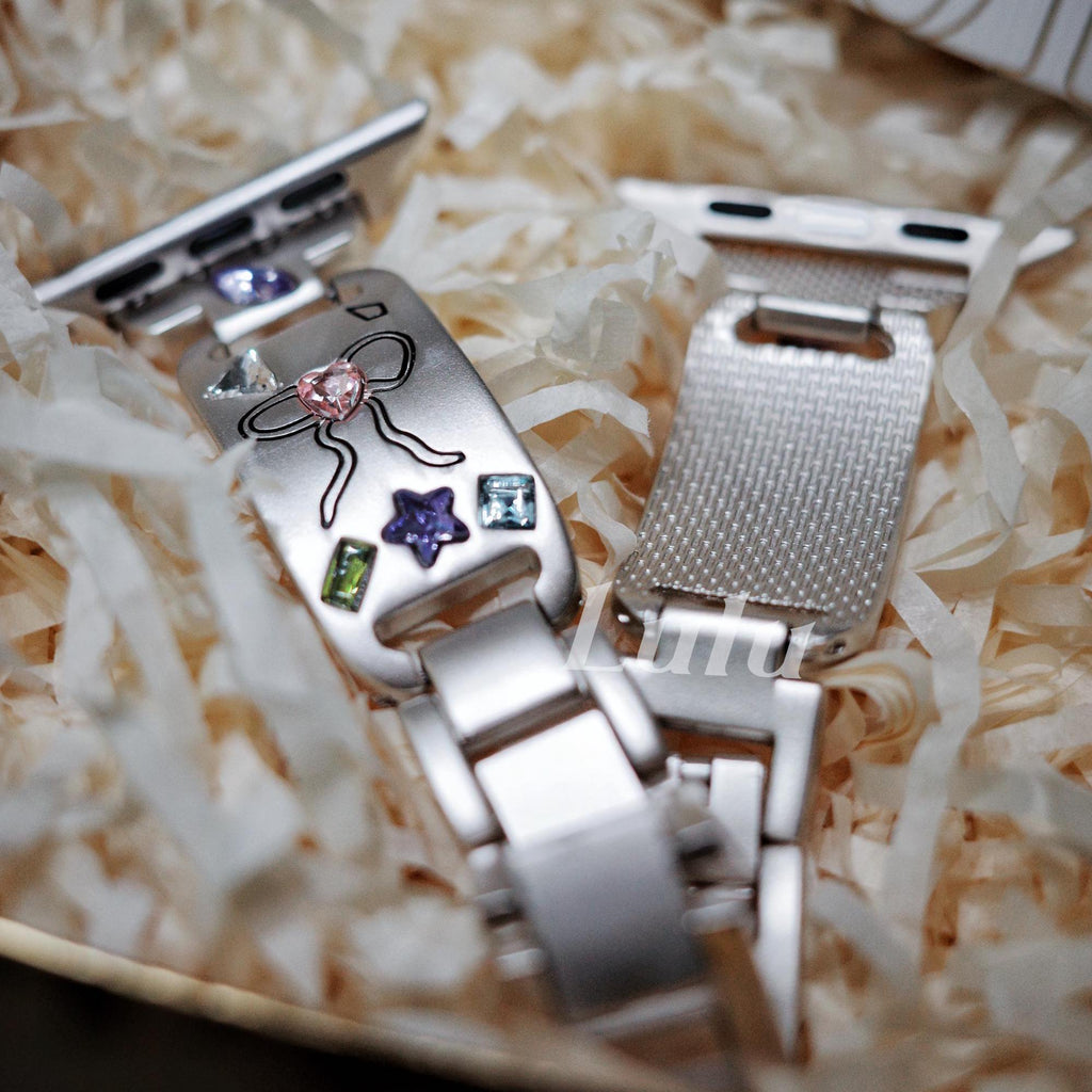 Ribbon Stainless Steel Apple Watch Band