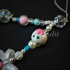 Cute Pink Bow Phone Strap