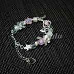 Handmade Star & Bow Charm Bracelet