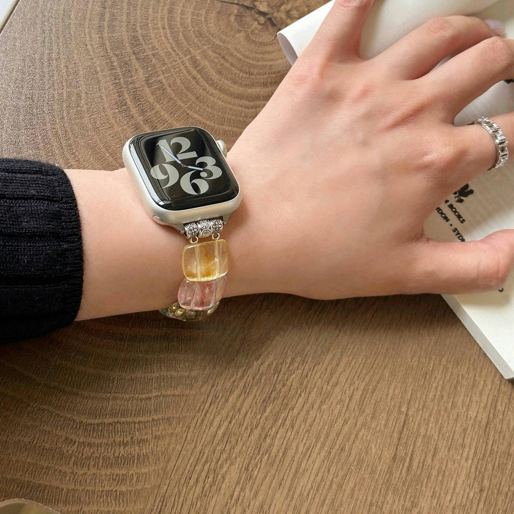 Multicolor Jade Apple Watch Band
