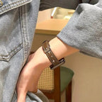 Luxury Leather Apple Watch Strap