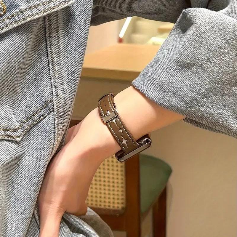 Luxury Leather Apple Watch Strap