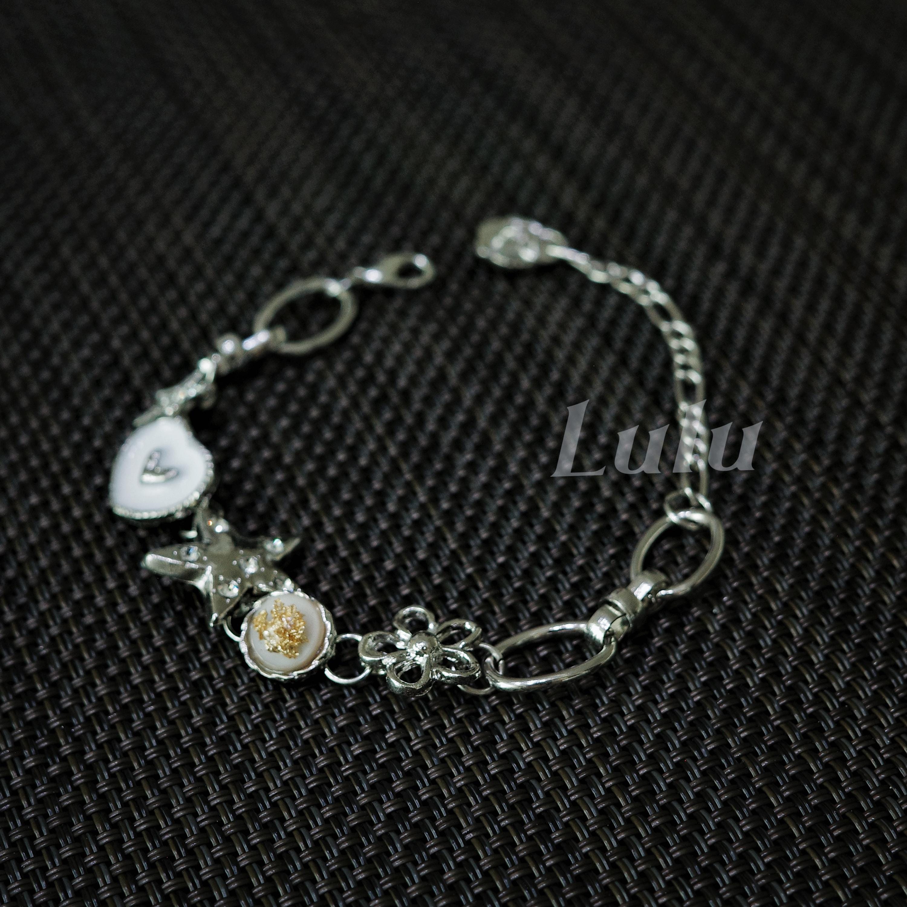 Silver Finished Link Bracelet