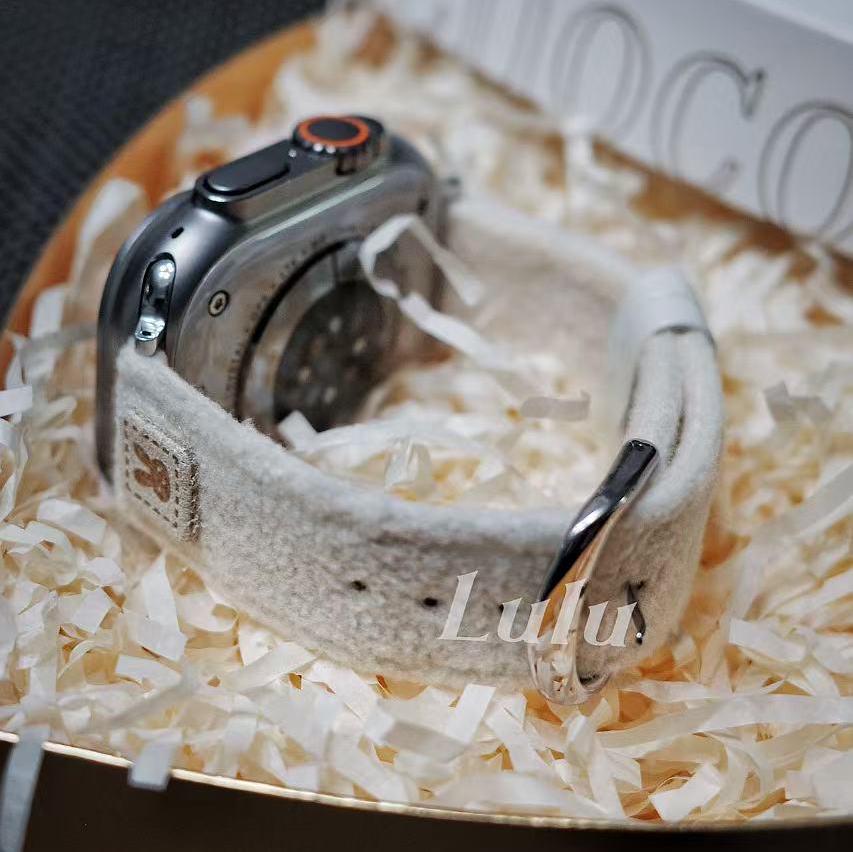 Faux Fur Apple Watch Band