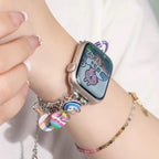 Colorful Button Charm Apple Watch Band
