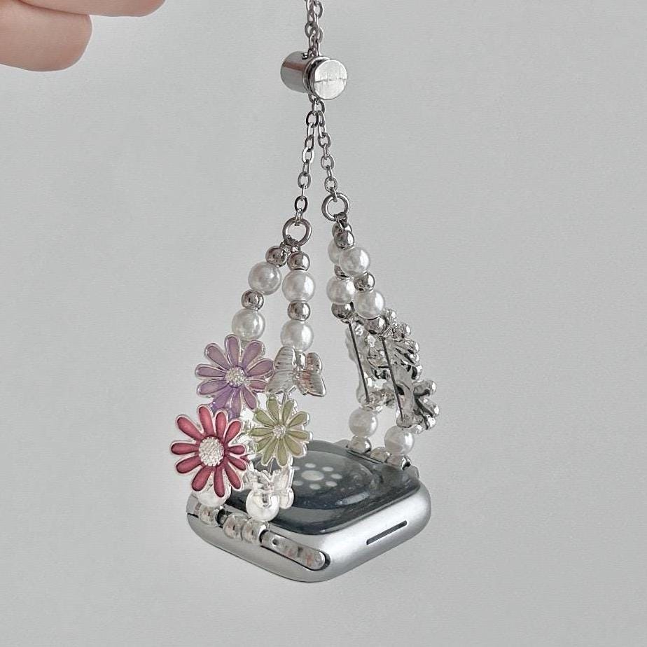 Flower Charm Apple Watch Band