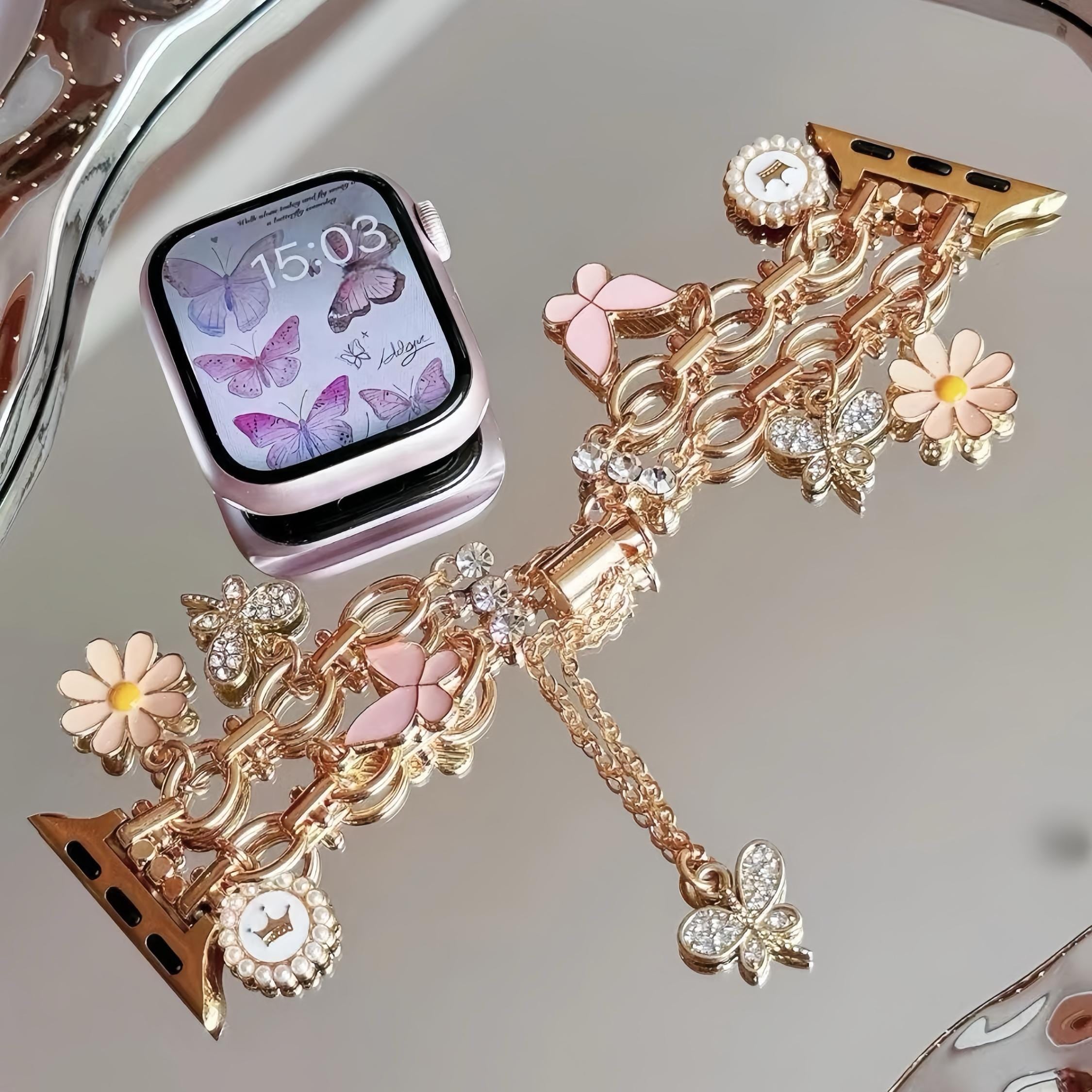 Daisy Charm Apple Watch Band
