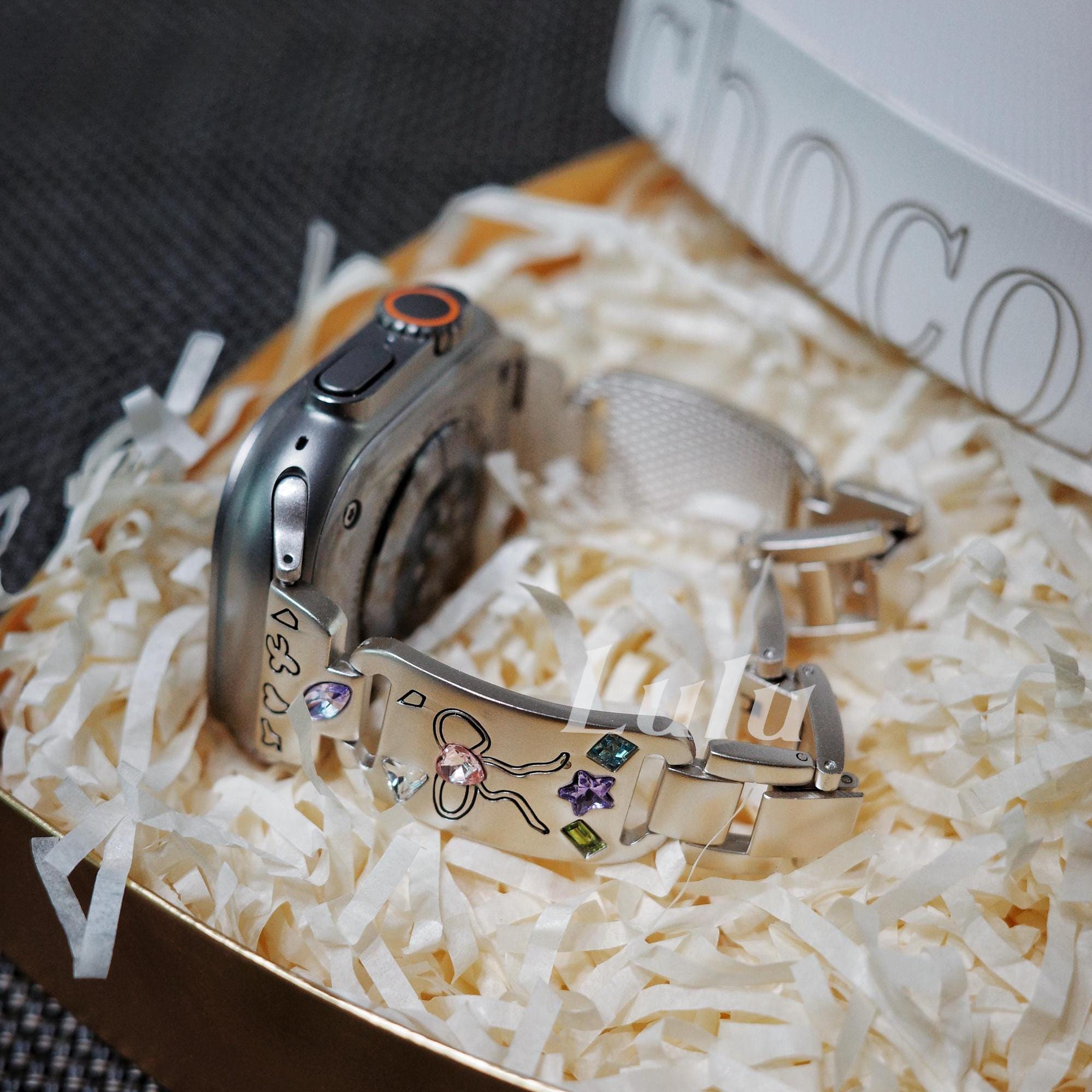 Ribbon Stainless Steel Apple Watch Band
