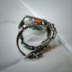 Punk Double Loop Leather Apple Watch Band