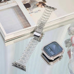 Clear Resin Apple Watch Band