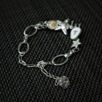 Silver Finished Link Bracelet