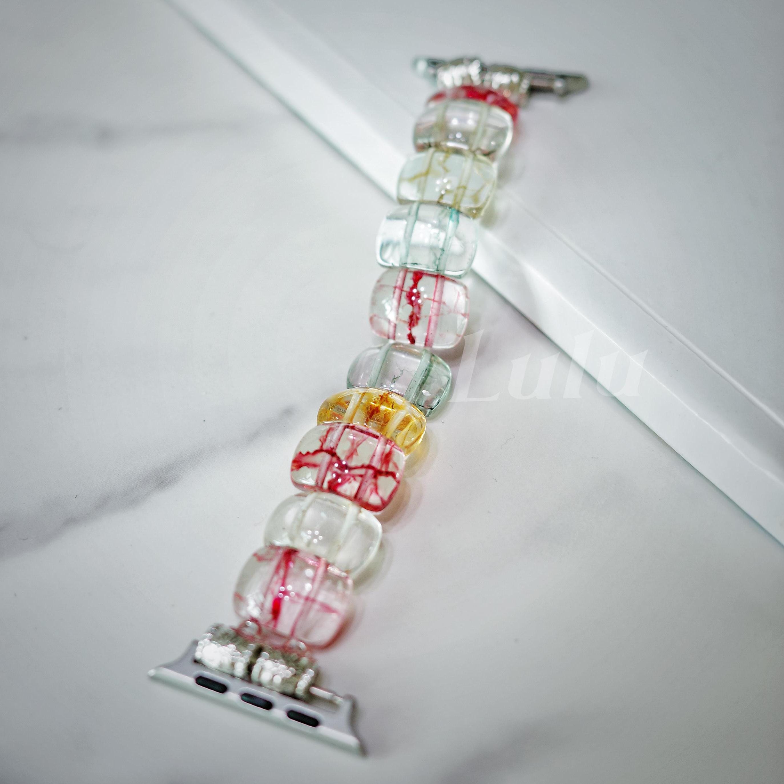 Multicolor Jade Apple Watch Band