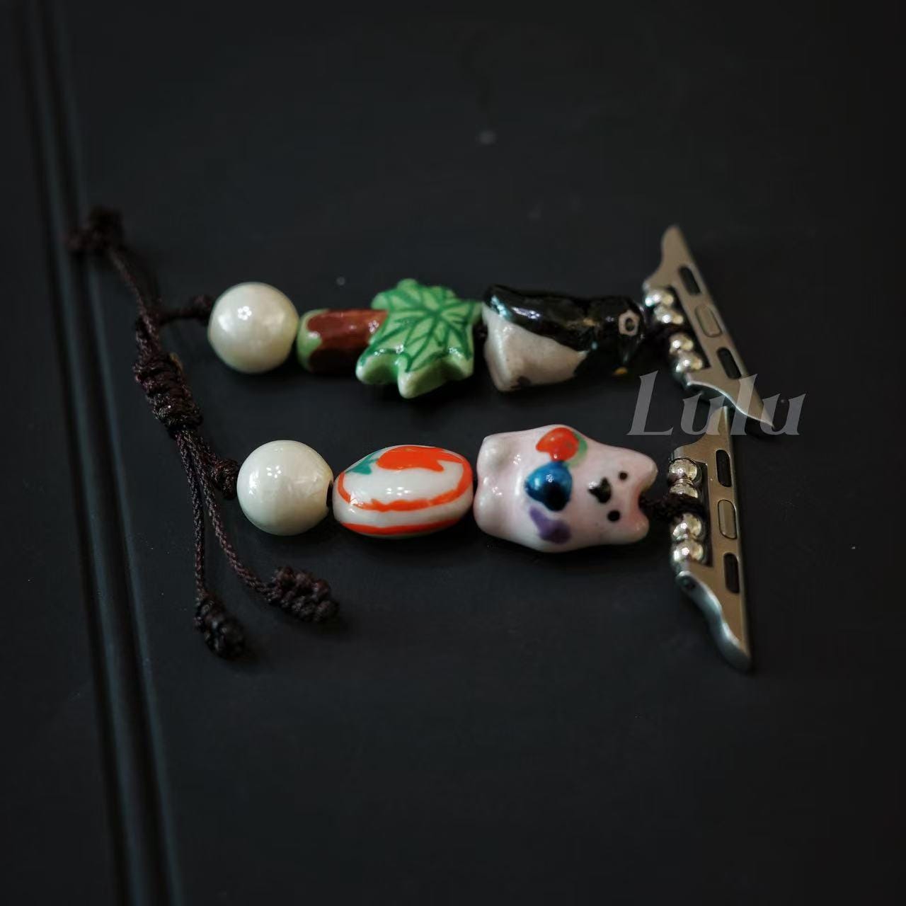Handmade Ceramic Bead Apple Watch Band