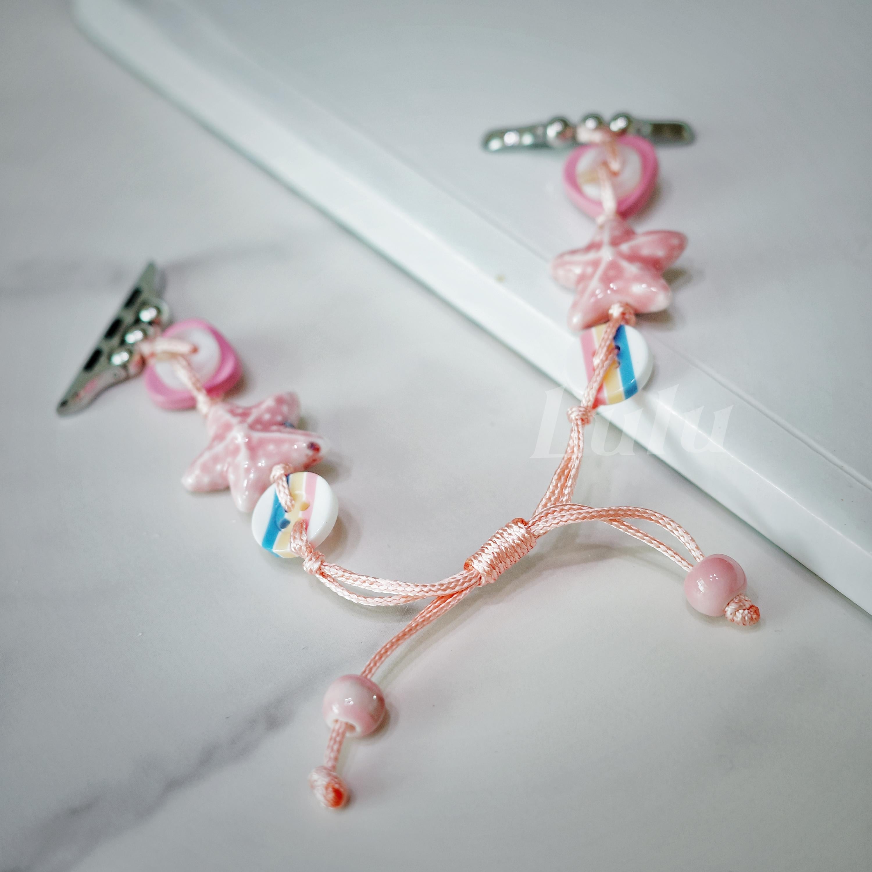 Seashell Beaded Apple Watch Band