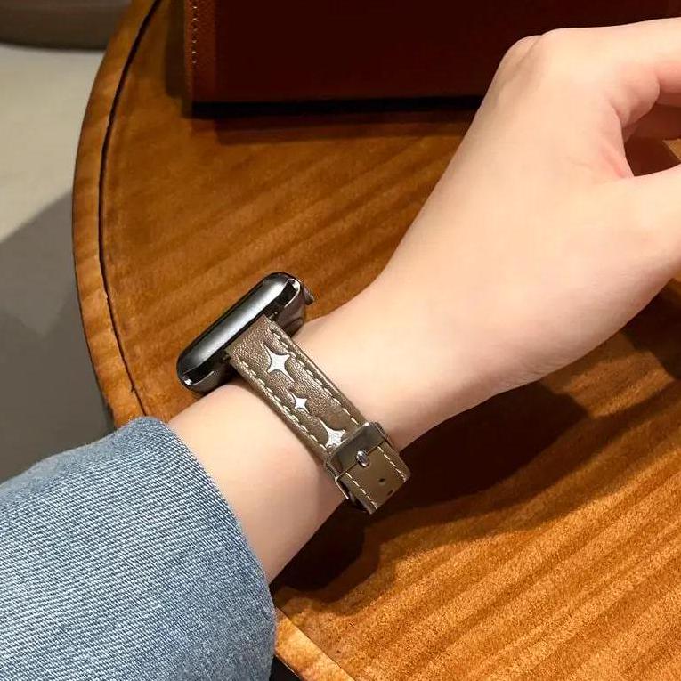 Luxury Leather Apple Watch Strap