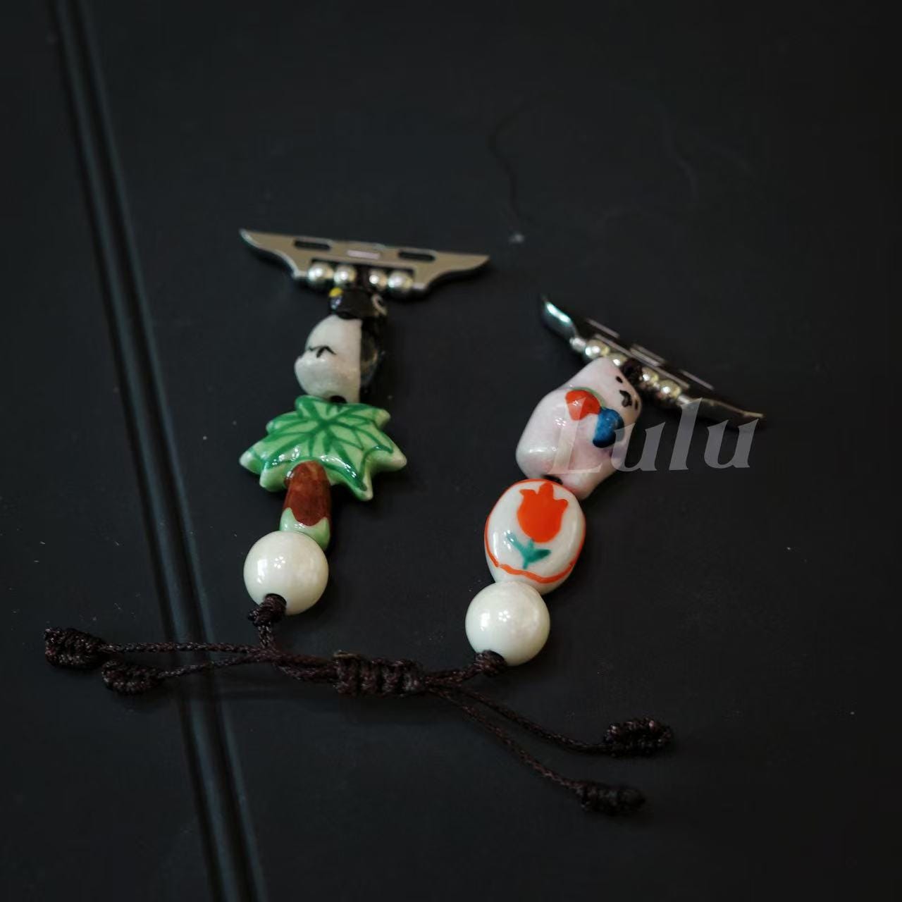 Handmade Ceramic Bead Apple Watch Band