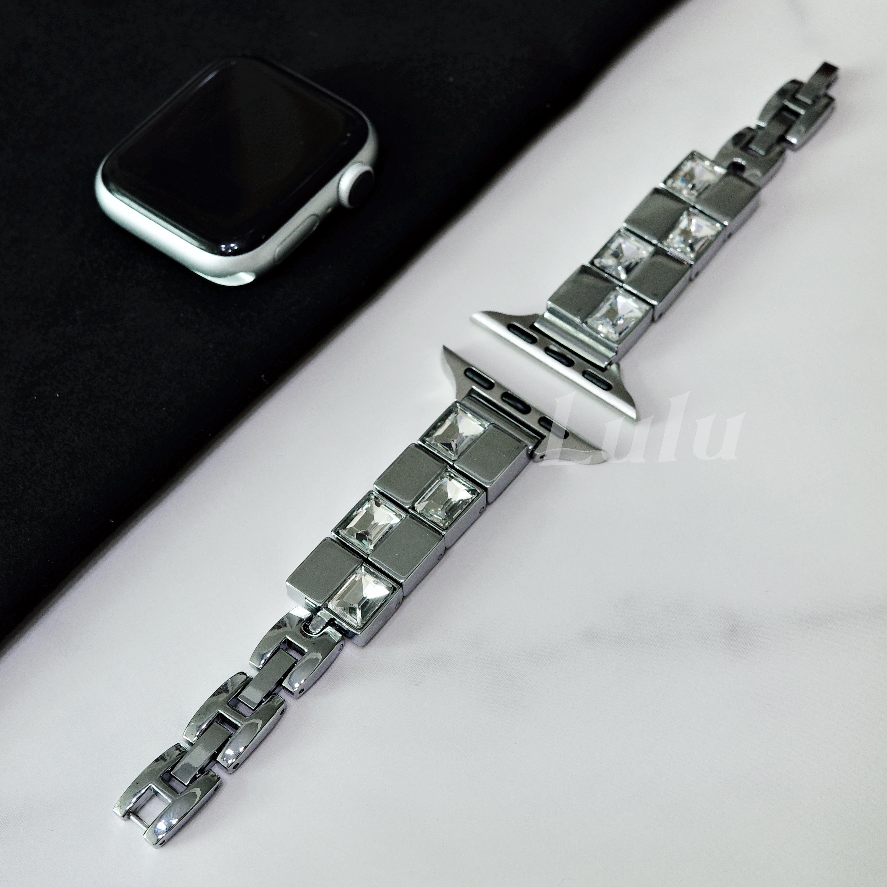 Crystal Link Apple Watch Band