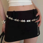 Silver Star Waist Chain