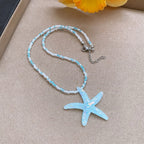 Handmade Starfish Pendant Necklace