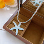 Handmade Starfish Pendant Necklace