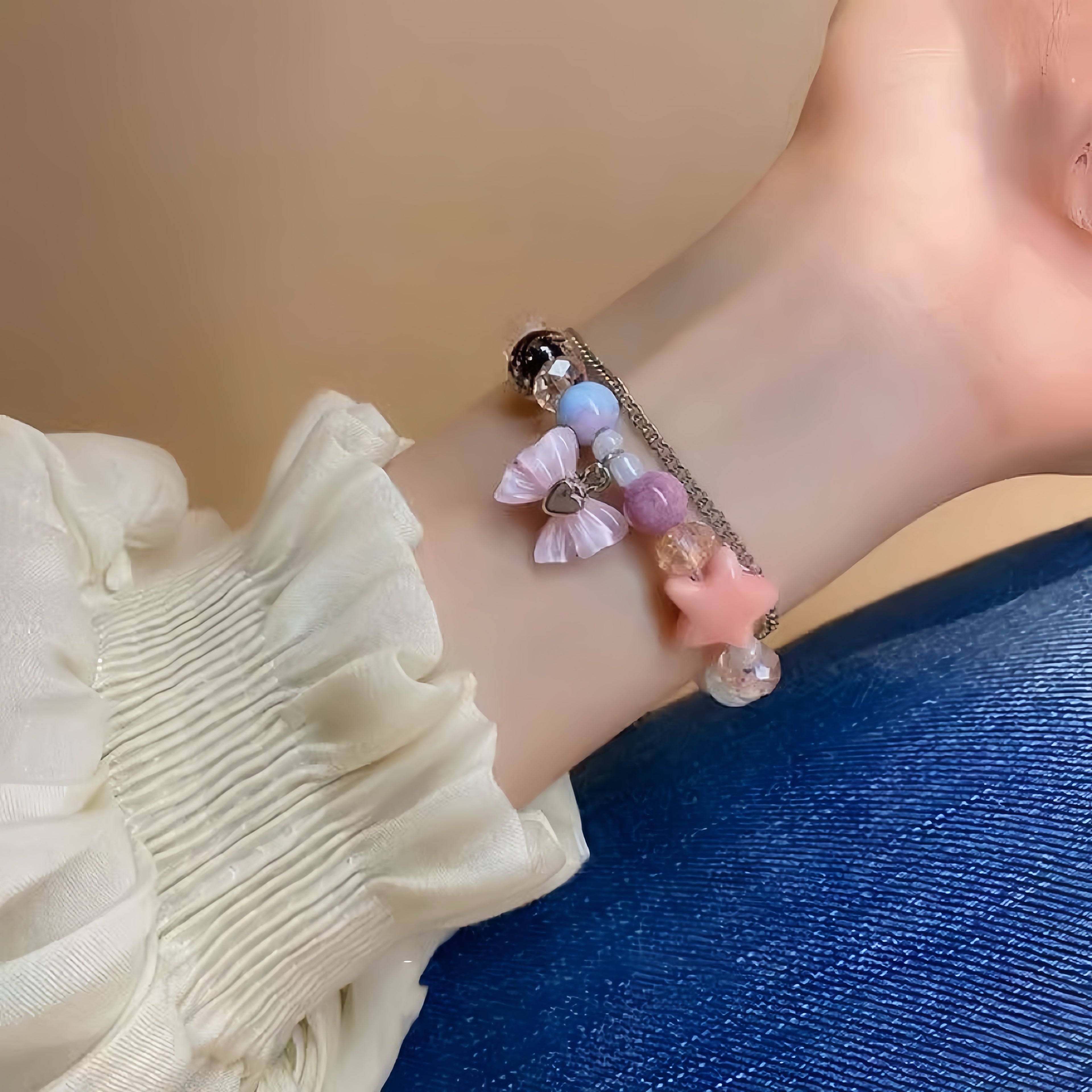 Coquette Ribbon Adjustable Bracelet