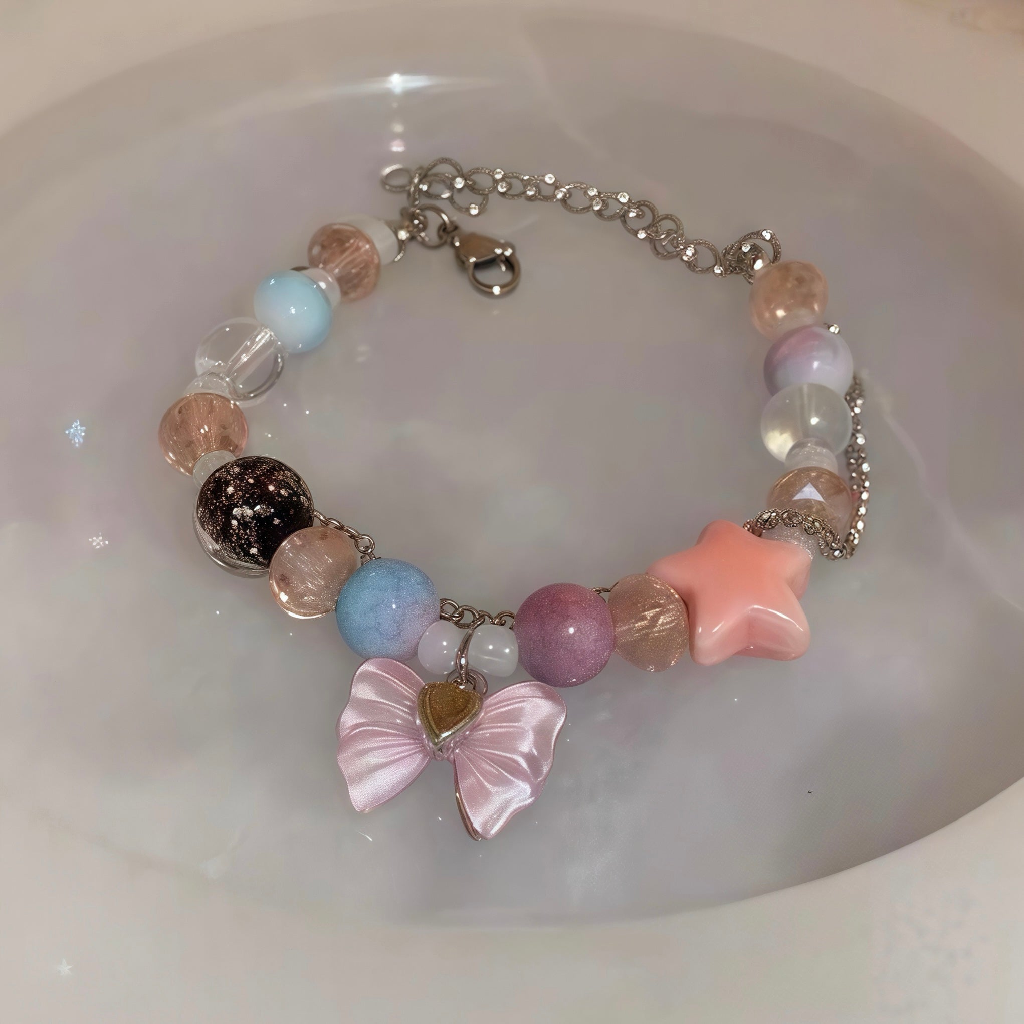 Coquette Ribbon Adjustable Bracelet