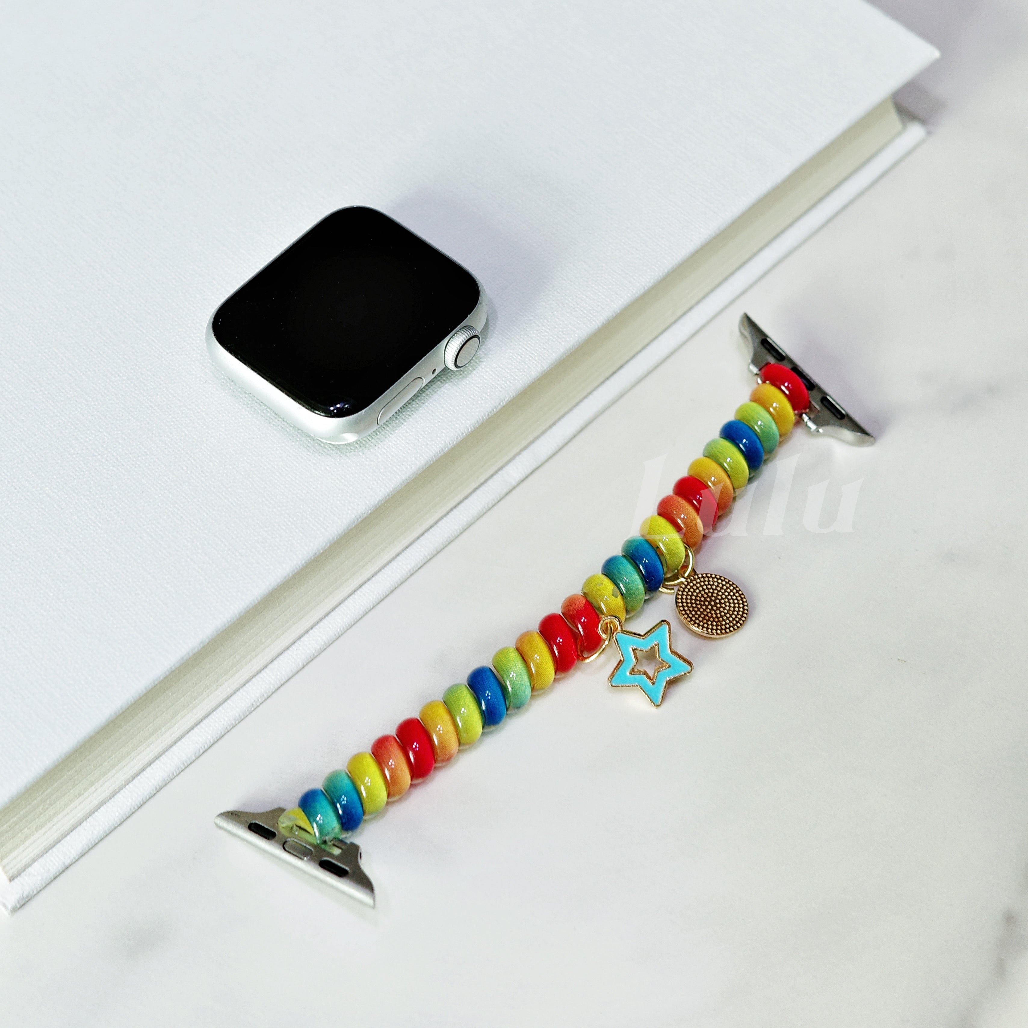 Rainbow Charm Apple Watch Band