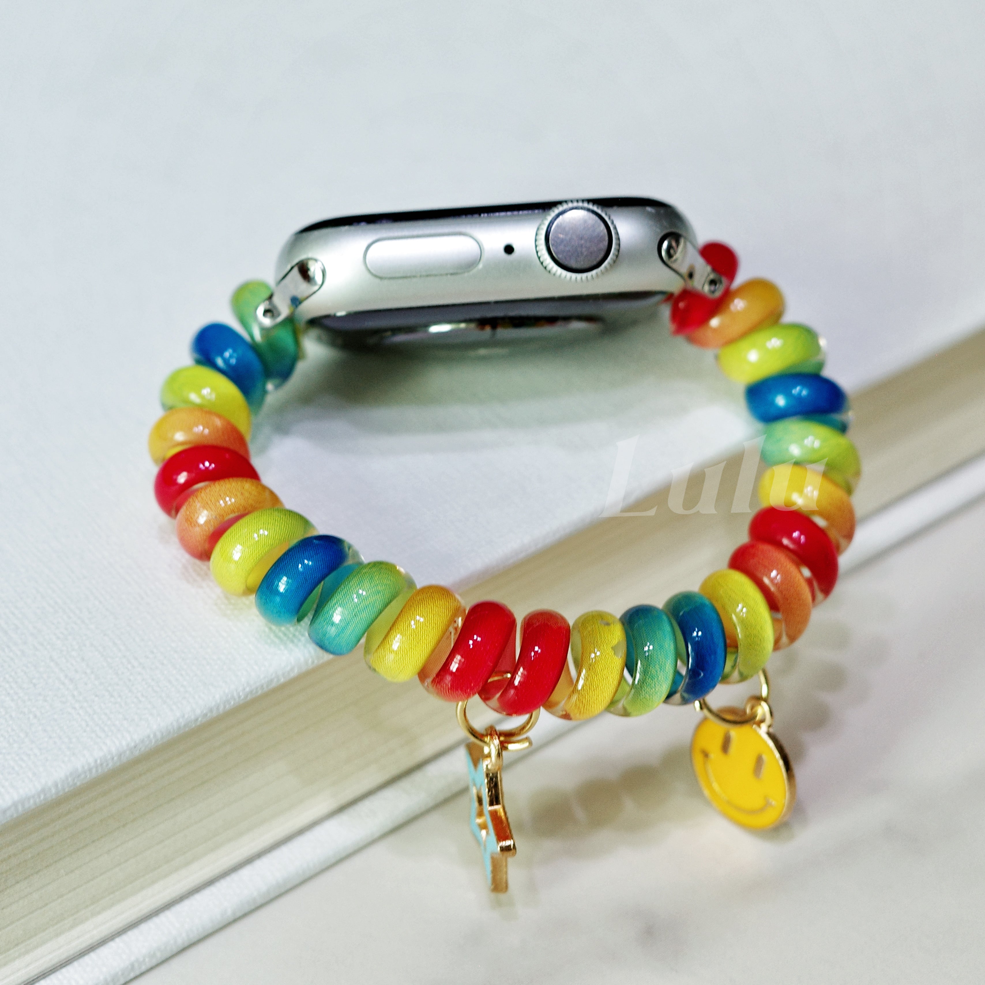 Rainbow Charm Apple Watch Band