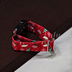 Red Nylon Christmas Apple Watch Band