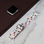White Nylon Christmas Apple Watch Band (Copy)