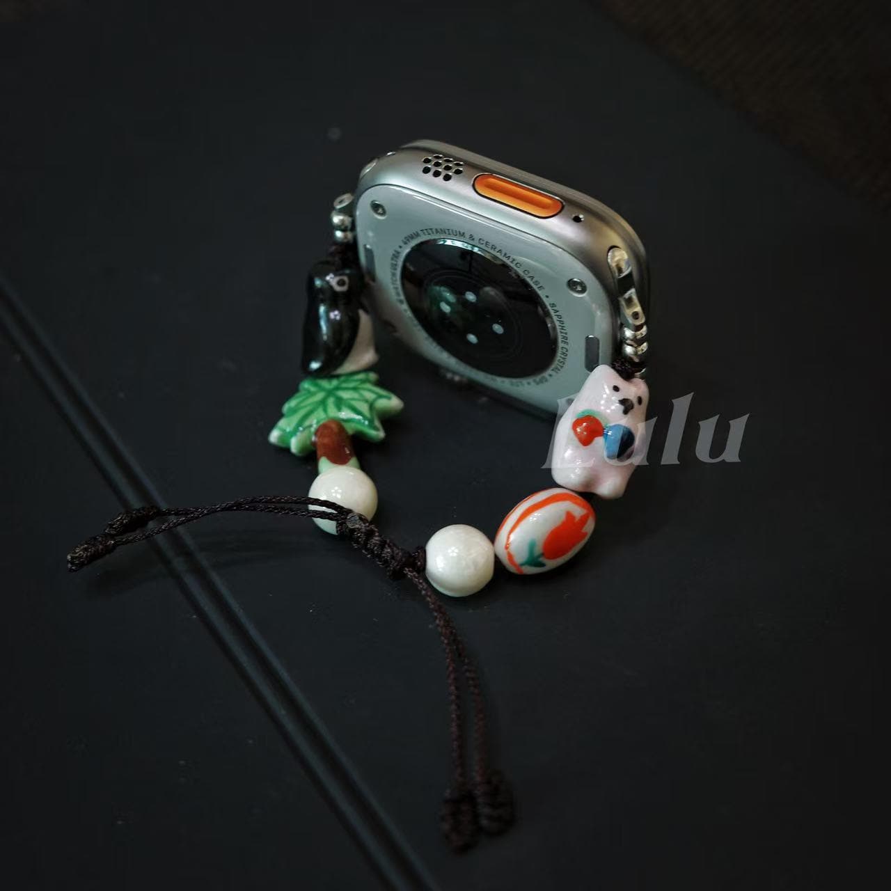 Handmade Ceramic Bead Apple Watch Band
