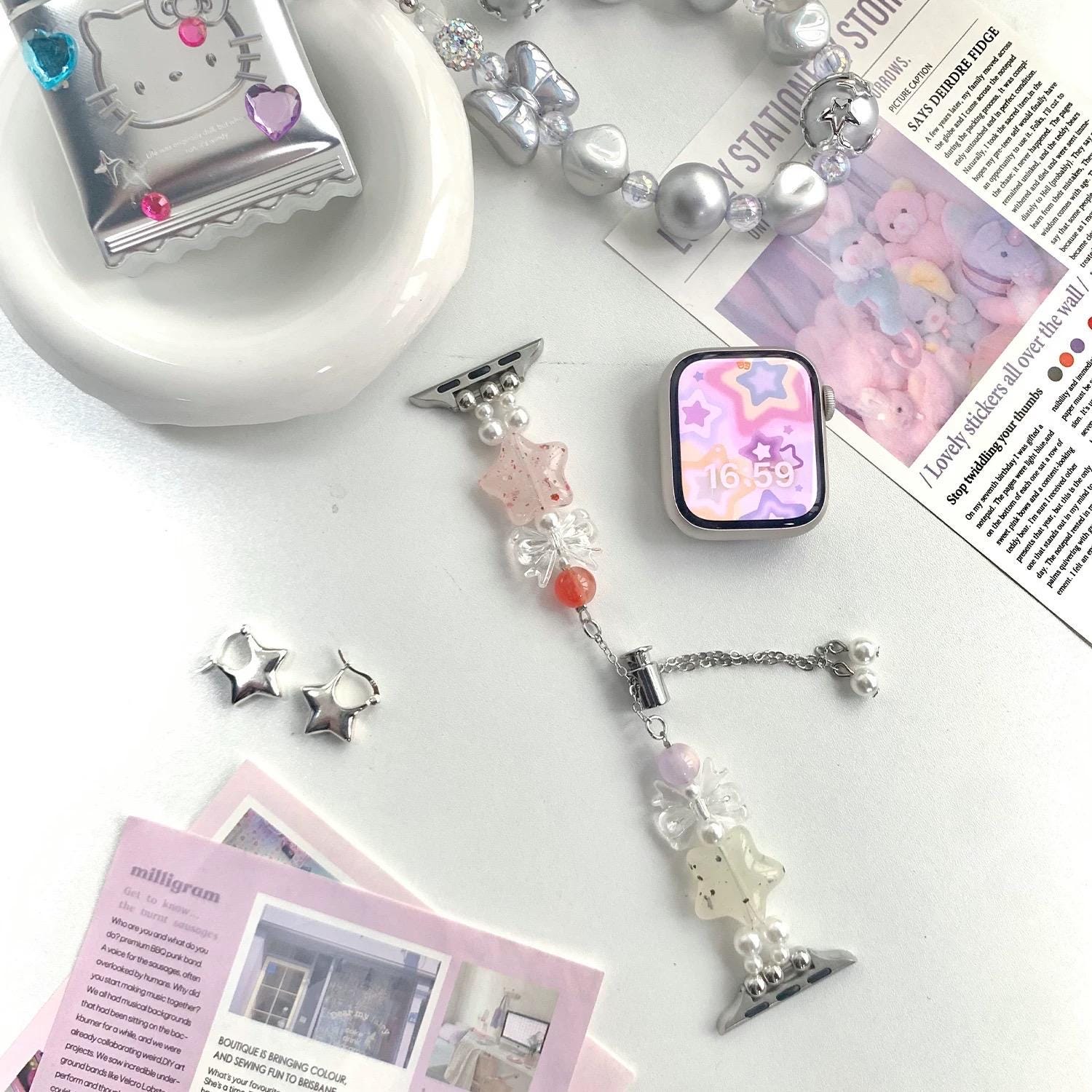 Pastel Apple Watch Band