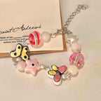 Handmade Butterfly Ceramic Bracelet