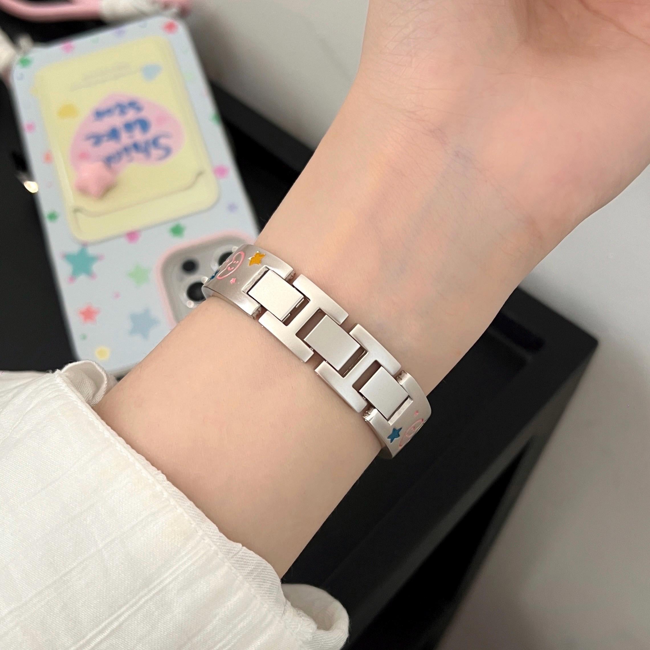 Star Stainless Steel Apple Watch Band