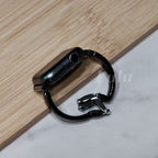 Black Bangle Apple Watch Band