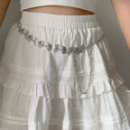 Silver Butterfly Waist Chain