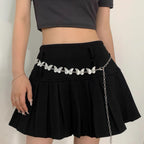 Silver Butterfly Waist Chain