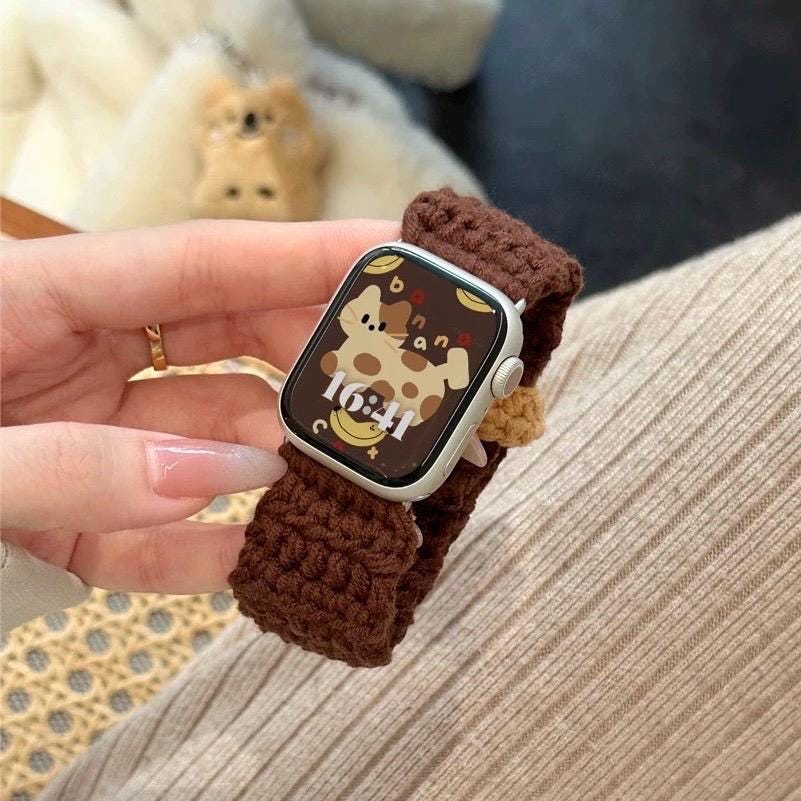 Crochet Apple Watch Band