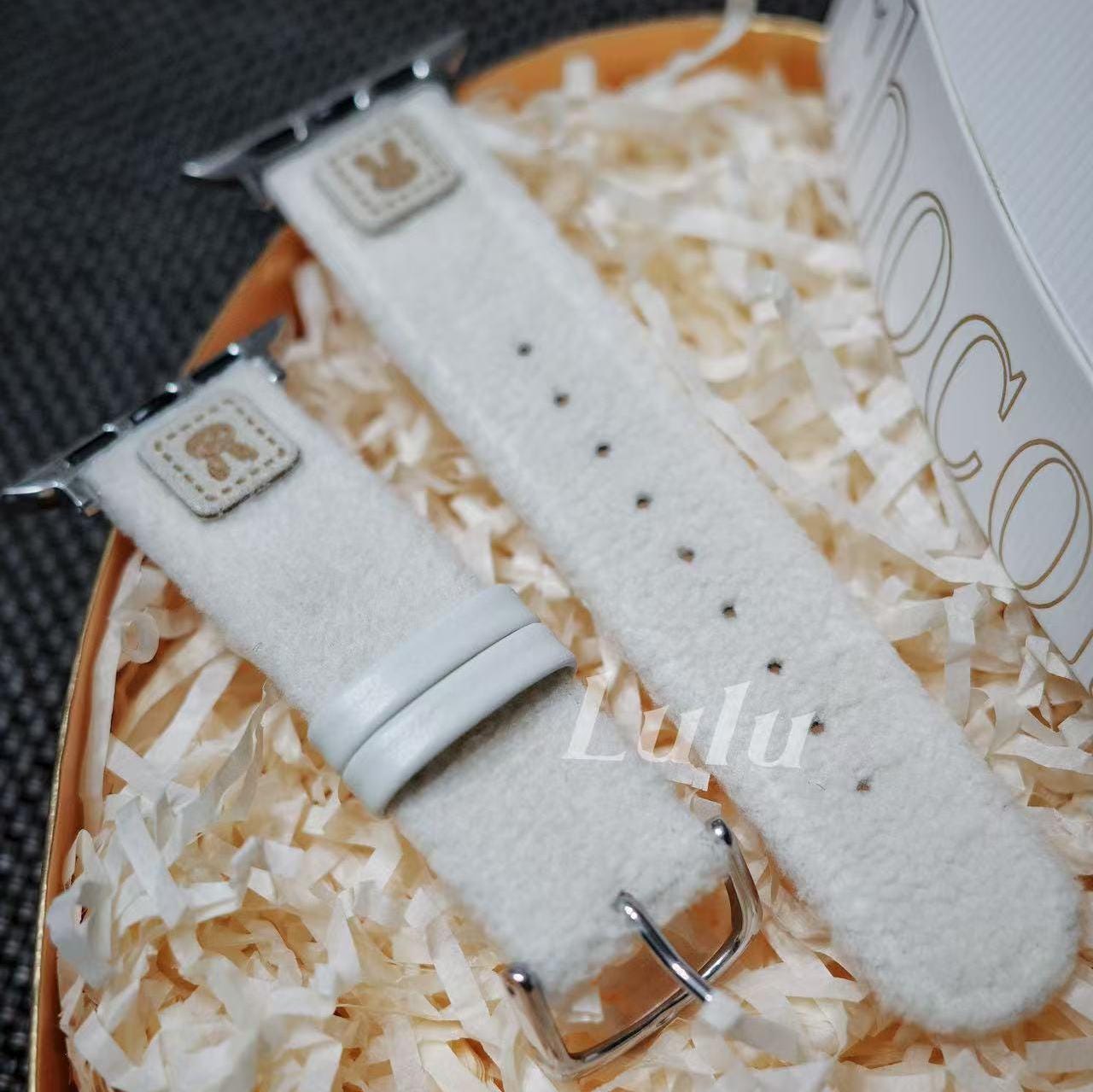 Faux Fur Apple Watch Band