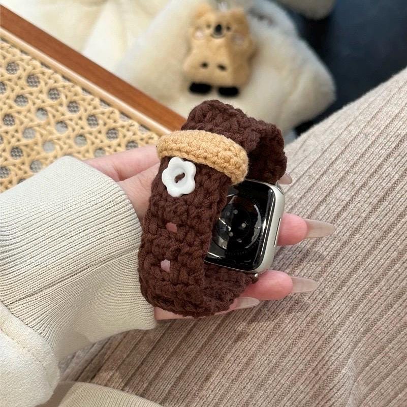 Crochet Apple Watch Band