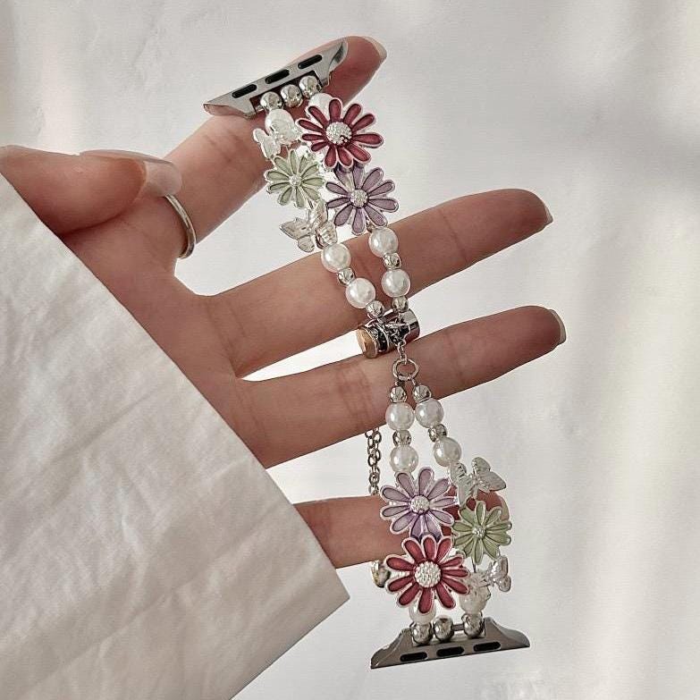 Flower Charm Apple Watch Band