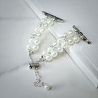 Pearl Ribbon Apple Watch Band
