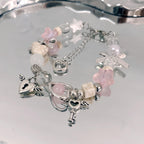 Handmade Star & Bow Charm Bracelet