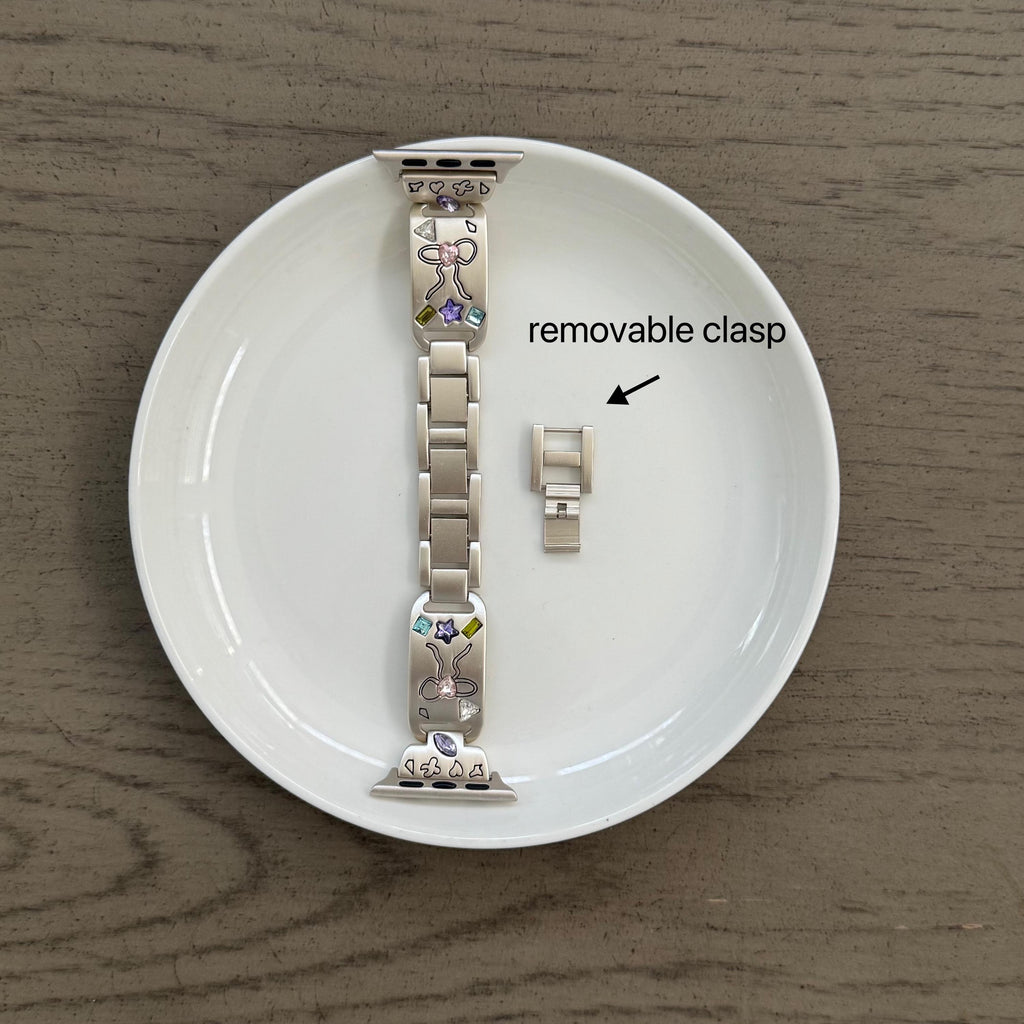 Ribbon Stainless Steel Apple Watch Band