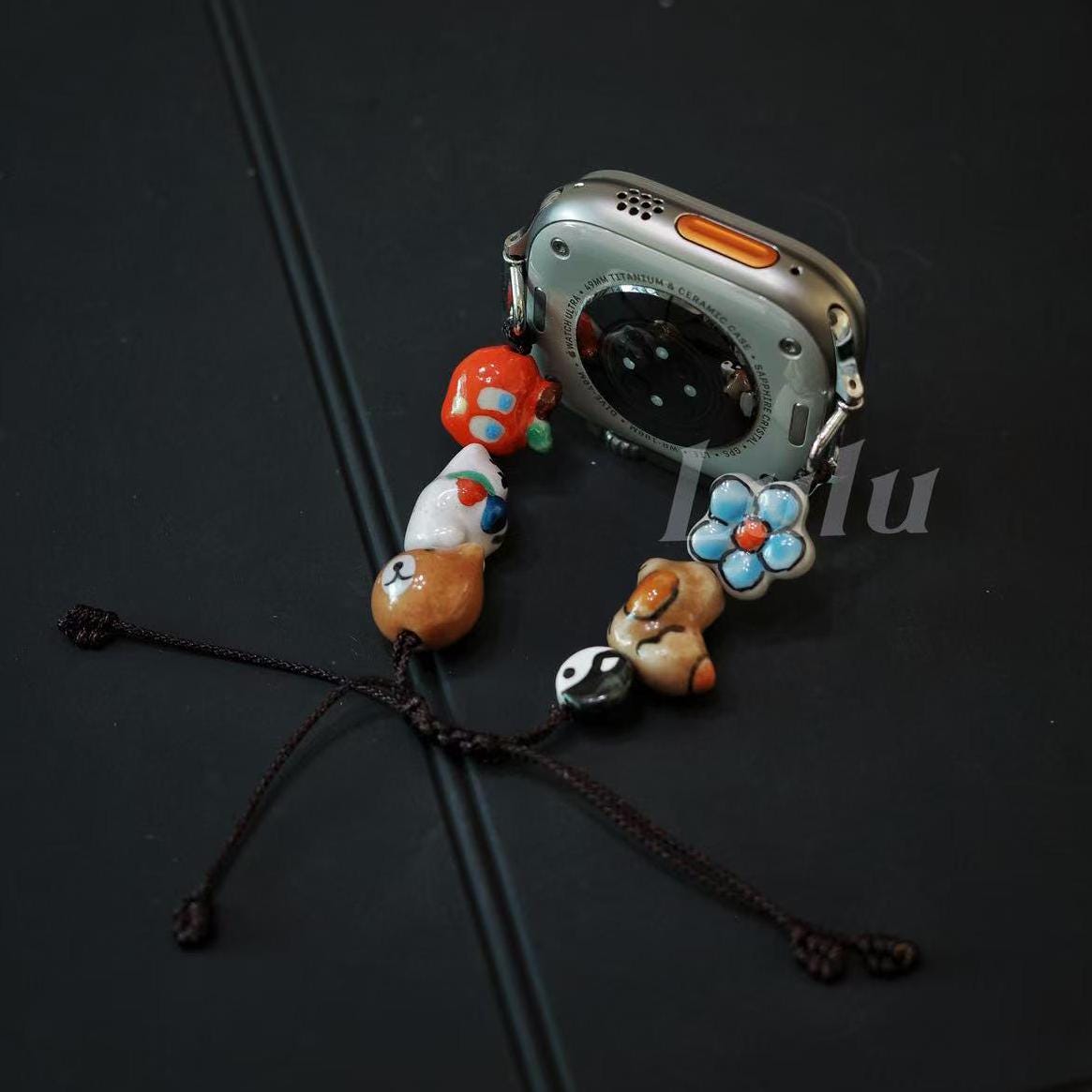 Handmade Ceramic Bead Apple Watch Band